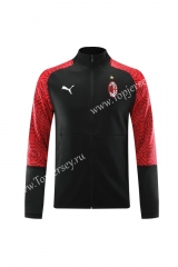 2020-2021 AC Milan Black Training Thailand Soccer Jacket-LH
