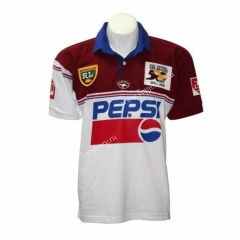 50 Commemorative Edition Sea hawk White&Red Thailand Rugby Jersey