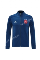 2020-2021 Ajax Camouflage Blue Thailand Training Soccer Jacket-LH