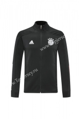 2020-2021 Bayern München Black Thailand Training Soccer Jacket-LH