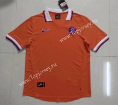 Retro Version 1997 Netherlands Home Orange Thailand Soccer Jersey AAA