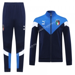 Classic Edition 2020-2021 Italy Royal Blue Thailand Soccer Jacket Uniform-LH