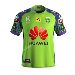 2020-2021 Commemorative Edition Raiders Green Thailand Rugby Jersey