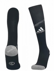 Black Soccer Normal Socks