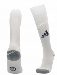 Adult White Soccer Normal Socks