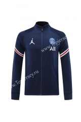 2020-2021 Paris SG Royal Blue Thailand Training Soccer Jacket-LH