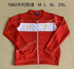 Retro Version 1982 Liverpool Red Thailand Soccer Jacket-AY