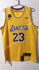 Los Angeles Lakers Yellow #23 NBA Jersey