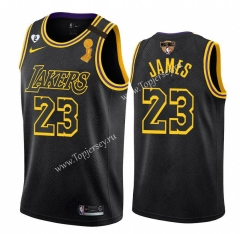 Champions Version Los Angeles Lakers Black #23 NBA Jersey