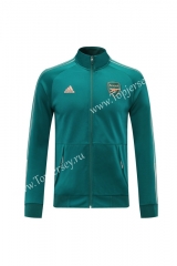 2020-2021 Arsenal Lake Blue Thailand Soccer Jacket-LH