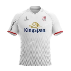 2020-2021 Alster Home White Thailand Rugby Jersey