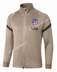 2020-2021 Atletico Madrid Khaki Thailand Soccer Jacket-815