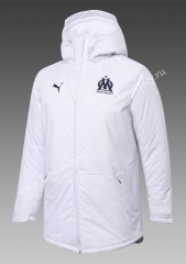 2020-2021 Olympique Marseille White Cotton Coat With Hat-815