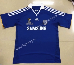 Retro Version 07-08 UEFA Champions League Version Chelsea Home Blue Thailand Soccer Jersey AAA-HR