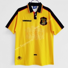 Retro Version 1996-1998 Scotland Away Yellow Thailand Soccer Jersey AAA-C1046