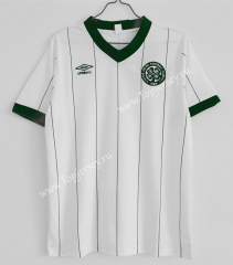 Retro Version 1984-1986 Celtic Away White Thailand Soccer Jersey AAA-C1046