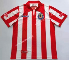 Retro Version 2008 Deportivo Guadalajara Home Red&White Thailand Soccer Jersey AAA-912