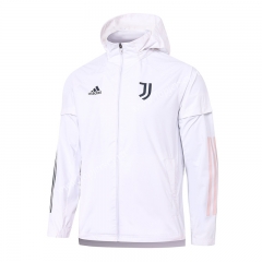 2020-2021 Juventus White Trench Coats With Hat-815