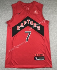 Toronto Raptors Red #7 NBA Jersey