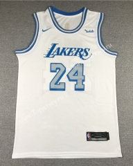 City Edition Los Angeles Lakers White #24 NBA