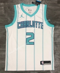 2020 Charlotte Hornets White #2 NBA Jersey-311