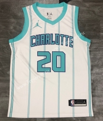 2020 Charlotte Hornets White #20 NBA Jersey-311