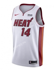 Miami Heat White #14 NBA Jersey-311