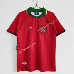 Retro Version 1994-1996 Wales Home Red Thailand Soccer Jersey AAA-C1046