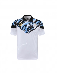 2021-2022 Manchester City White Thailand Polo Shirt-418
