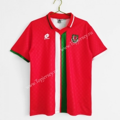 Retro Version 1996-1998 Wales Home Red Thailand Soccer Jersey AAA-C1046