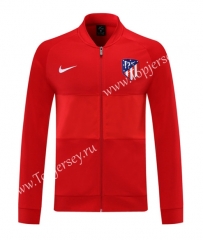 Player Version 2021-2022 Atletico Madrid Red Thailand Soccer Jacket-LH