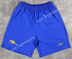 Retro Version 71-79 Arsenal Away Blue Thailand Soccer Shorts-510