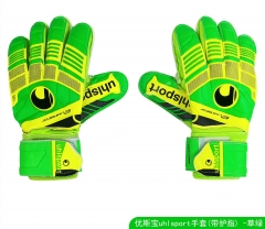 Uhlsport Goalkeeper Fluorescent Green Gloves