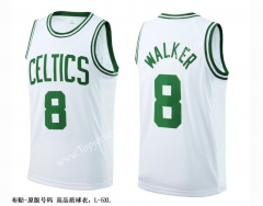 Boston Celtics White #8 NBA Jersey-SJ