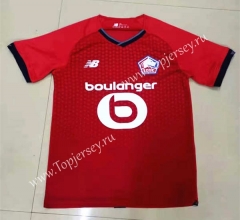 2021-2022 Lille Home Red Thailand Soccer Jersey AAA-HR
