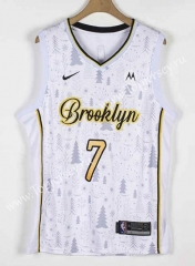 Christmas Edition Brooklyn Nets White #7 NBA Jersey