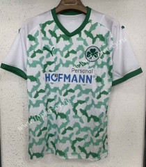 2021-2022 SpVgg Greuther Fürth Home White&Green Thailand Soccer Jersey AAA-9171