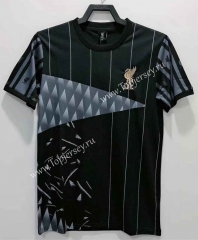 Retro Version Liverpool Black Thailand Soccer Jersey AAA-811