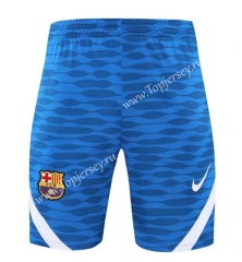 2021-2022 Barcelona Blue Thailand Training Soccer Shorts-418