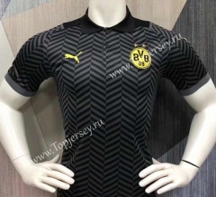 2022-2022 Borussia Dortmund Black Thailand Polo Shirt-403
