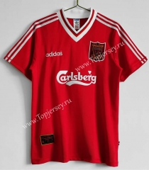 Retro Version 95-96 Liverpool Home Red Thailand Soccer Jersey AAA-C1046
