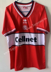 Retro Version 1998 Middlesbrough Home Red&White Thailand Soccer Jersey AAA-9171