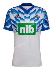 2022 Blues Away White Thailand Rugby Shirt