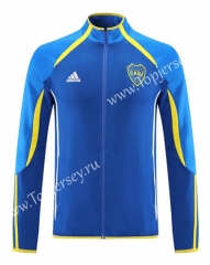 2021-2022 Commemorative Edition Boca Juniors Camouflage Blue Thailand Soccer Jacket-LH
