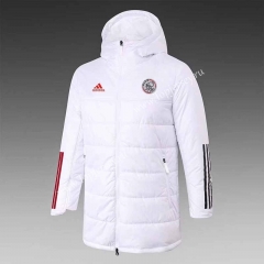 2021-2022 Ajax White Cotton Coat With Hat-DD1