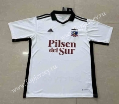 2022-2023 Colo-Colo Home White Thailand Soccer Jersey AAA-5177
