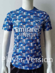 Player Version 2022-2023 Arsenal Blue Thailand Training Soccer Jersey AAA-807