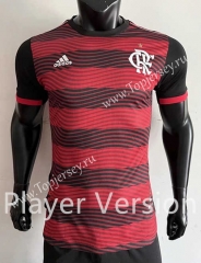 Player Version 2022-2023 Flamengo Home Red&Black Thailand Soccer Jersey AAA-CS