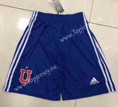 2022-2023 Universidad de Chile Blue Thailand Soccer Shorts