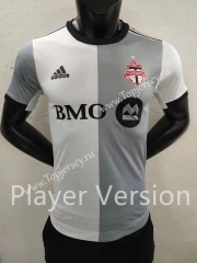 Player Version 2022-2023 Toronto Away Gray&White Thailand Soccer Jersey AAA-9926